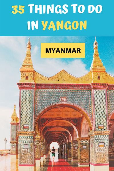 From temples and galleries there are many things to do in Yangon. Check out our Yangon travel guide and find out the best Yangon destinations and fun things to do in Yangon #myanmar #yangon #myanmartravel #diytravel