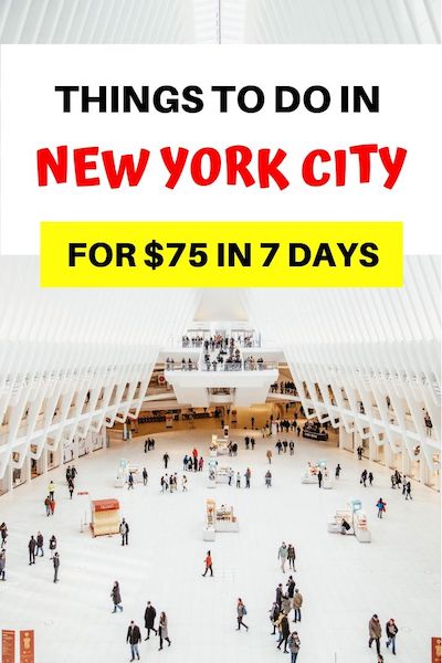 There are so many things to do in New York City but did you know that you can visit all the major NYC attractions for $75?! Find out how it all works on our ultimate 7 Day New York City itinerary #nyctravel #nycitinerary #nyctravel #diytravel