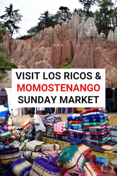 You can find one of the best markets at Momostenango, Guatemala- shop for a Momostenango wool blanket and more! While you're there check out the amazing Los Ricos rock formation. Find out more in our Momostenango travel guide #guatemala #momostenango #centralamerica