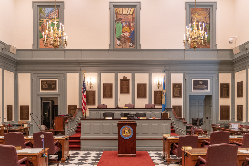 Delaware Legislative Hall Capitol Building Chamber