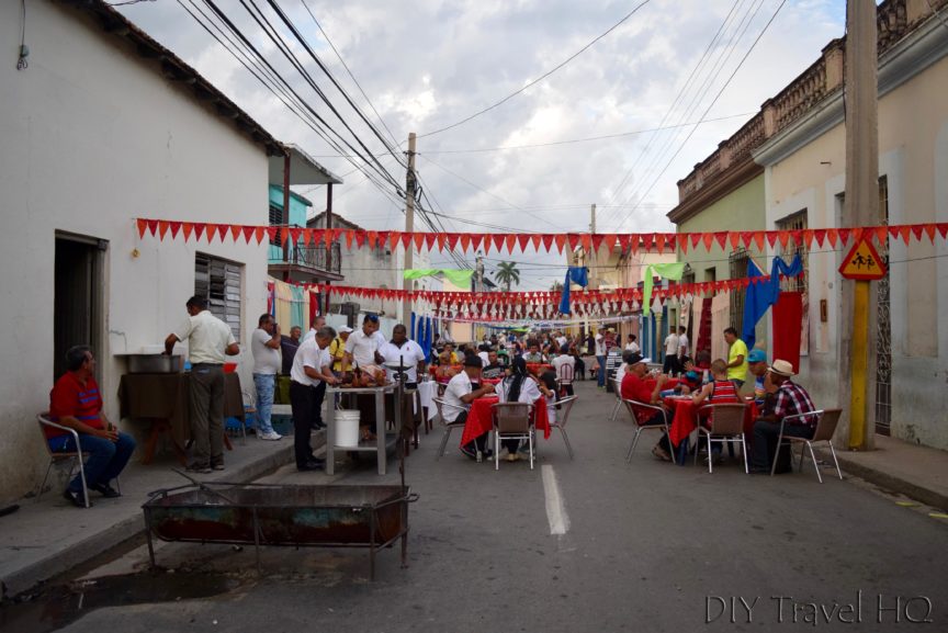 Las Tunas Street Party Cuba