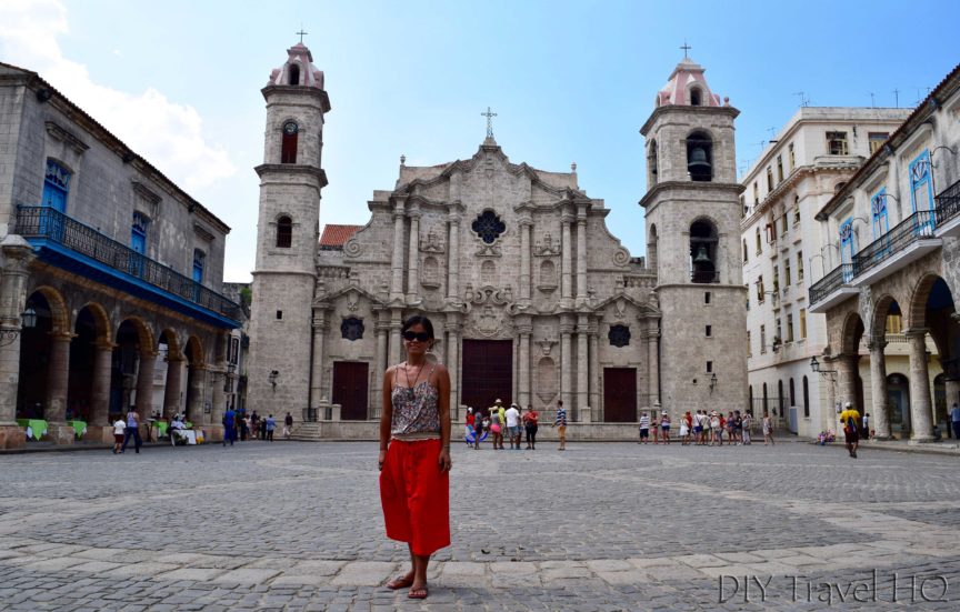Old Havana Plaza de la Catedral and Sheena