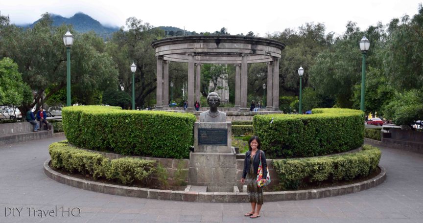 Quetzaltenango (Xela) Parque Centro America with Sheena